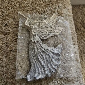 Silver Angel Ornament